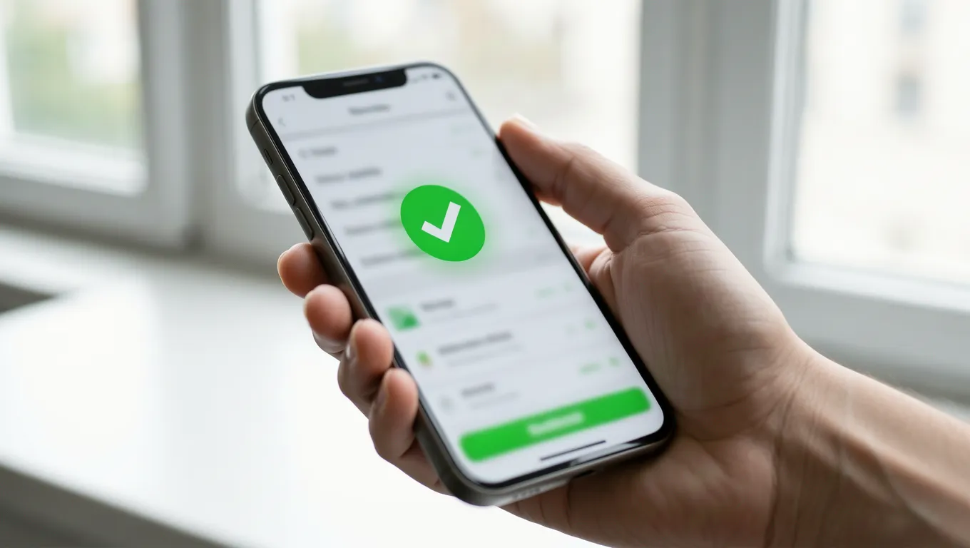 Person using a smartphone to secure quick cash loans online with an instant approval indicator