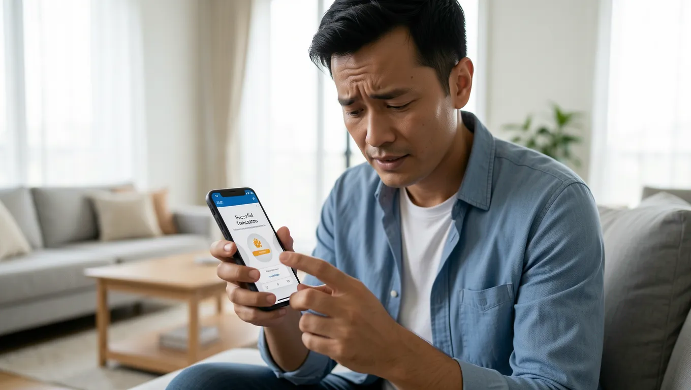 Person using a mobile phone to manage rapid personal loans in 2026
